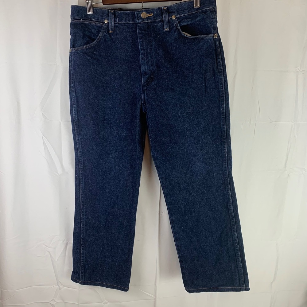 Wrangler 933SEDD Jeans 34x30 (fit 33x25) Blue Silver Edition‎ Cowboy Cut Rodeo